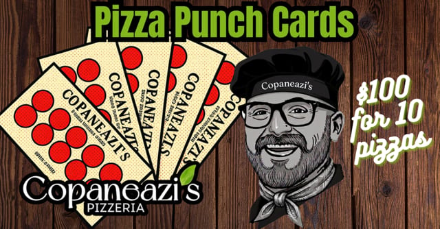Pizza Punch Card.