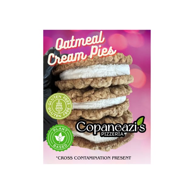 Oatmeal Cream Pies (v/gf).