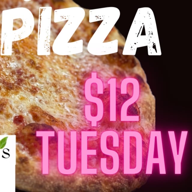 Tuesday One Topping Special.